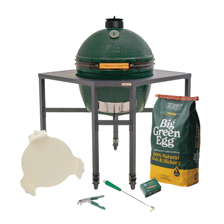 Big Green Egg Xl Big Green Egg In A Corner Modular Package