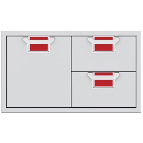 Hestan ASPIRE Double Drawer and Storage Door Combination 36"