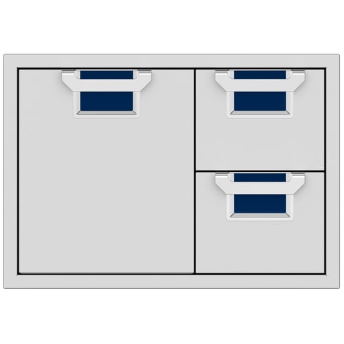 Hestan ASPIRE Double Drawer and Storage Door Combination 30"
