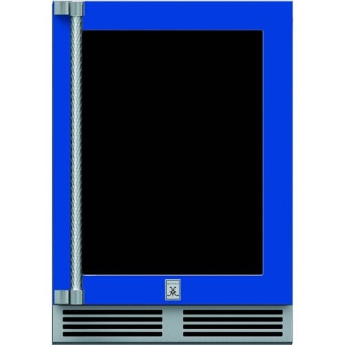 Hestan Outdoor Refrigerator 24" Lock Dual Zone Right Hinged