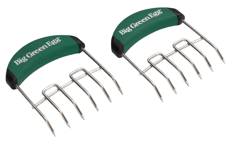 Big Green Egg Stainless Steel Meat Claws, Soft Grip Handles