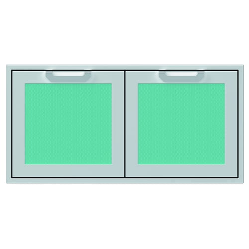 Hestan 42" Double Access Door Recessed Marquise Accented Panels S