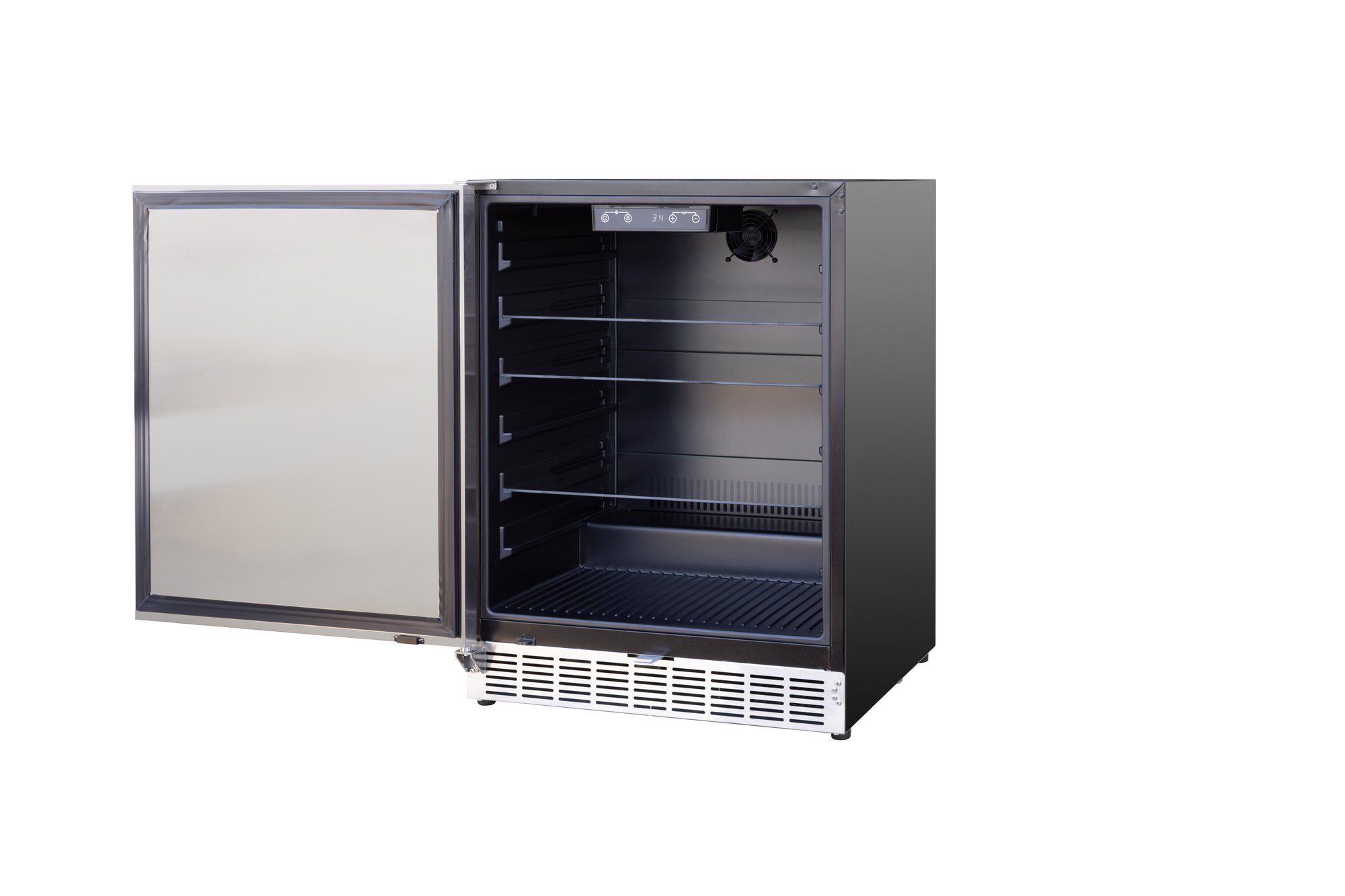TrueFlame 24" Outdoor Refrigerator - Solid Door Reversible (AR)