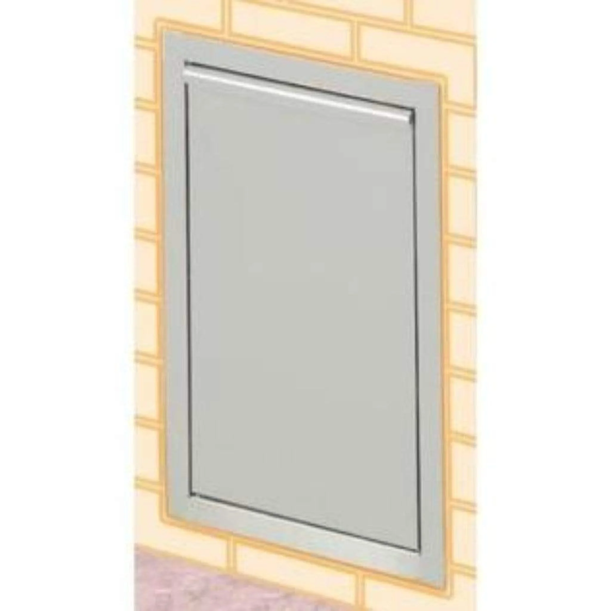 Broilmaster Stainless Steel Tilt-out Propane Tank Door