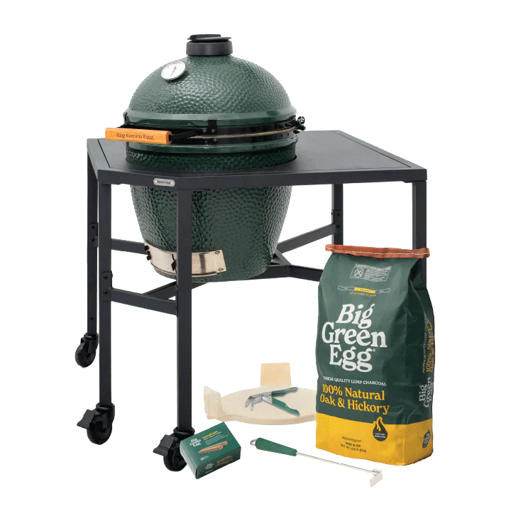 Big Green Egg Large Big Green Egg In A Corner Modular Package