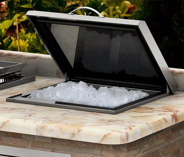 24" Outdoor Refrigerator, Stainless Steel, LH Door Swing