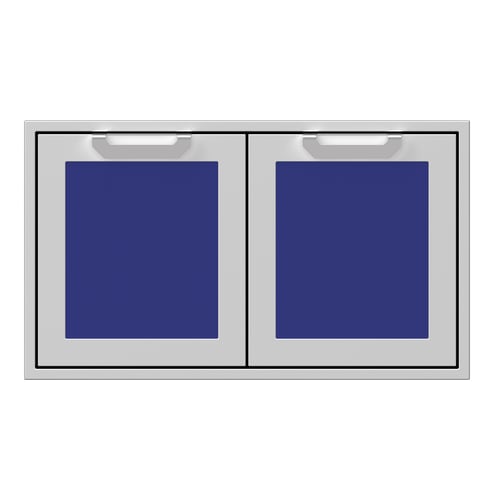 Hestan 36" Double Access Door Recessed Marquise Accented Panels S