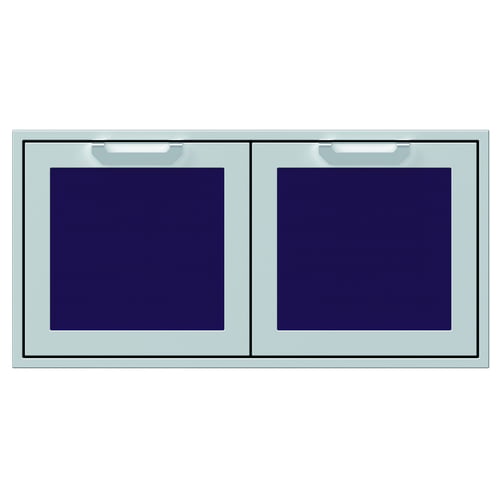 Hestan 42" Double Access Door Recessed Marquise Accented Panels S
