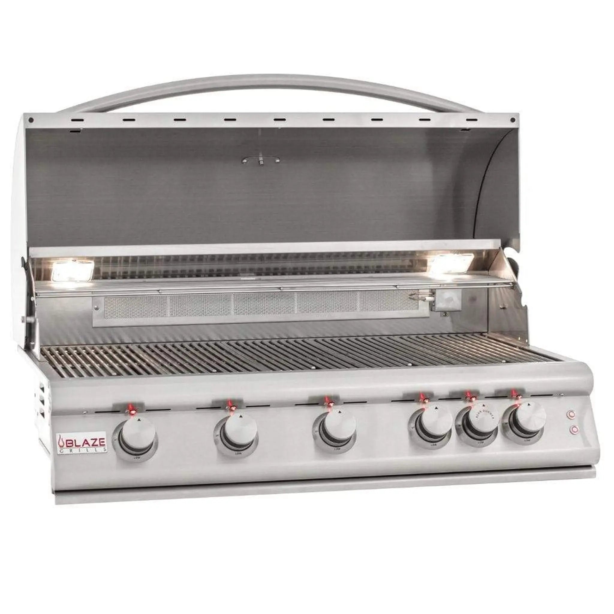 Blaze 40-Inch 5-Burner LTE Gas Grill with Rear Burner and Built-in Lighting System (Propane)