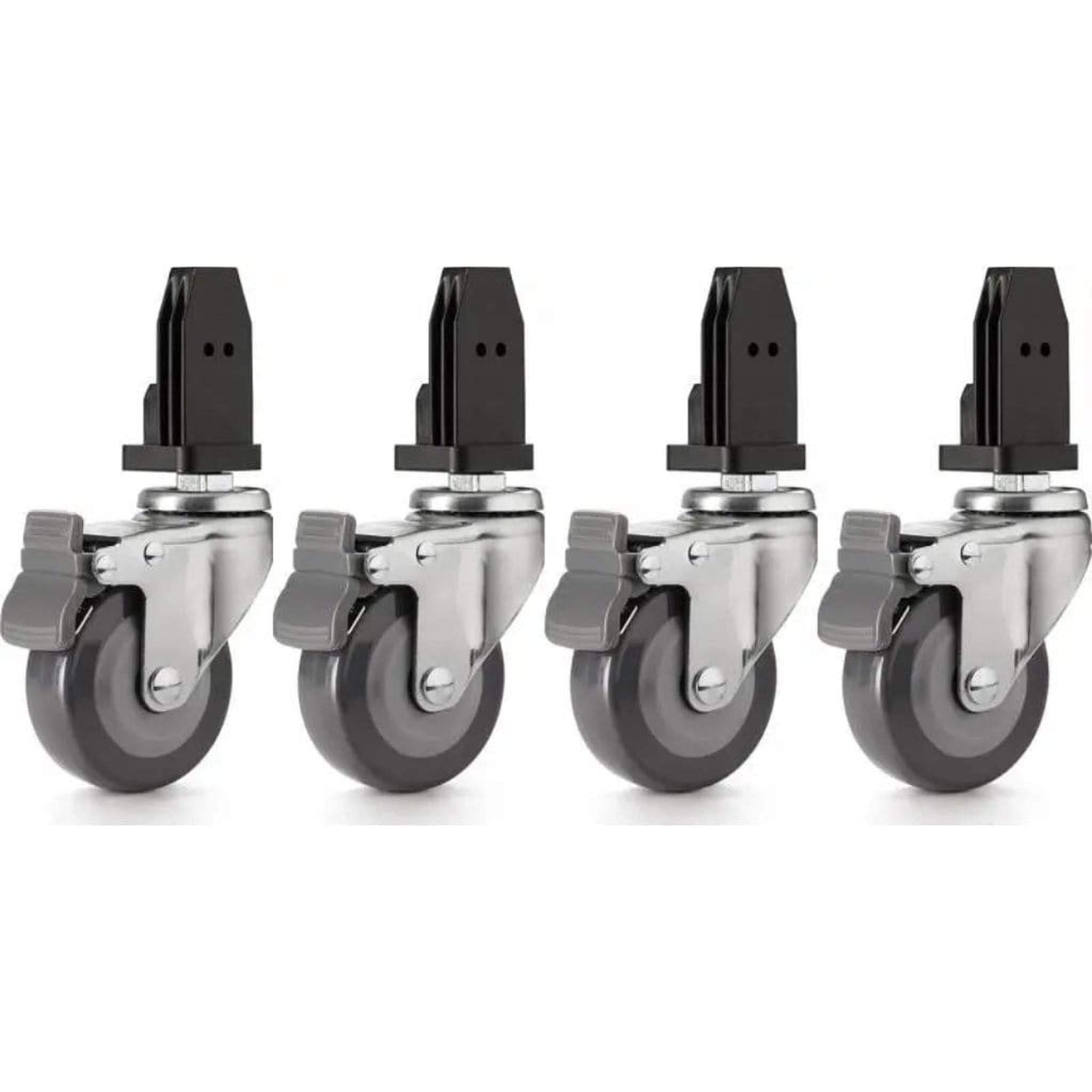Heavy Duty Swivel Casters upgrade kit for Prestige PRO (4 pc)