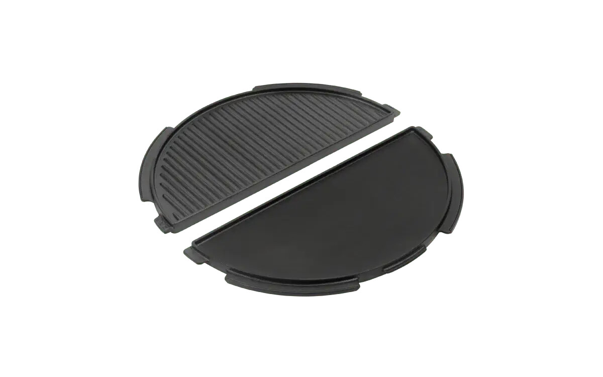 Big Green Egg Half Moon Cast Iron Plancha Griddle