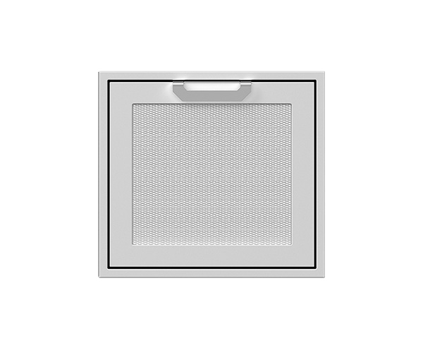 Hestan 24" Left Swing Access Door Recessed Marquise Accented Panel