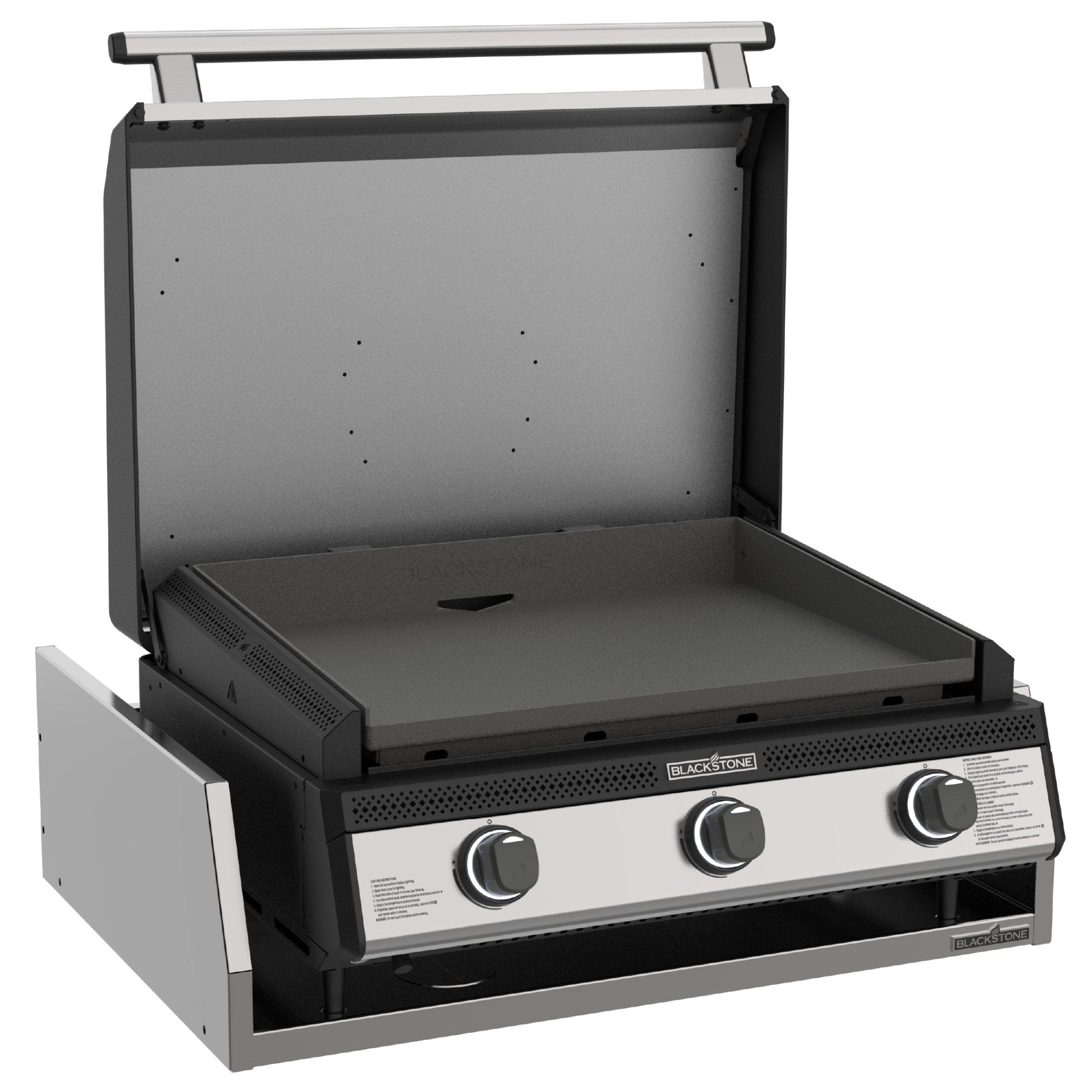 Blackstone 28" Deep Kitchen Griddle in Stainless Steel 
with Stainless Steel Insulation Jacket