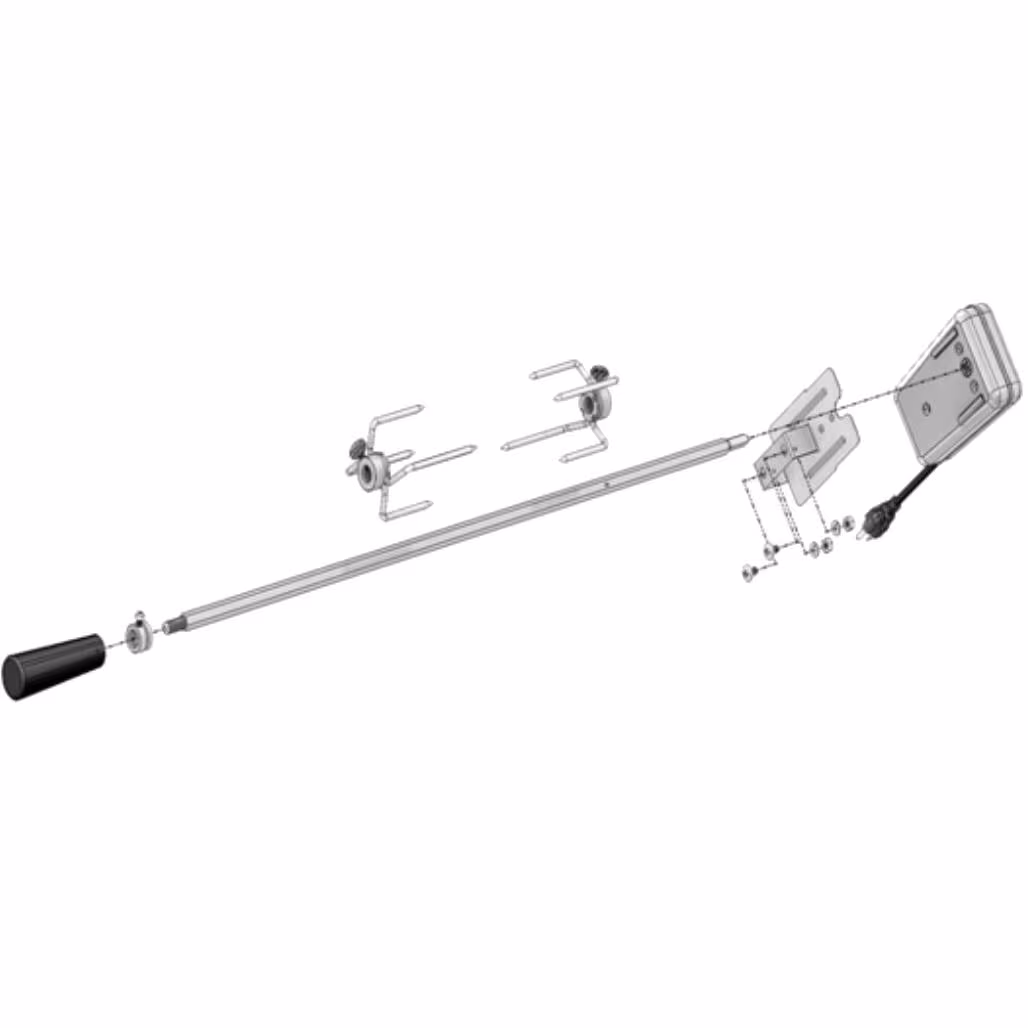 Artisan Rotisserie Kit for AAEP-26 Grill Only - ART-ROT26