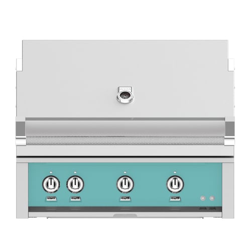 Hestan 36" Built-In Grill 2 Trellis Burners 1 Sear Burner Rotiss