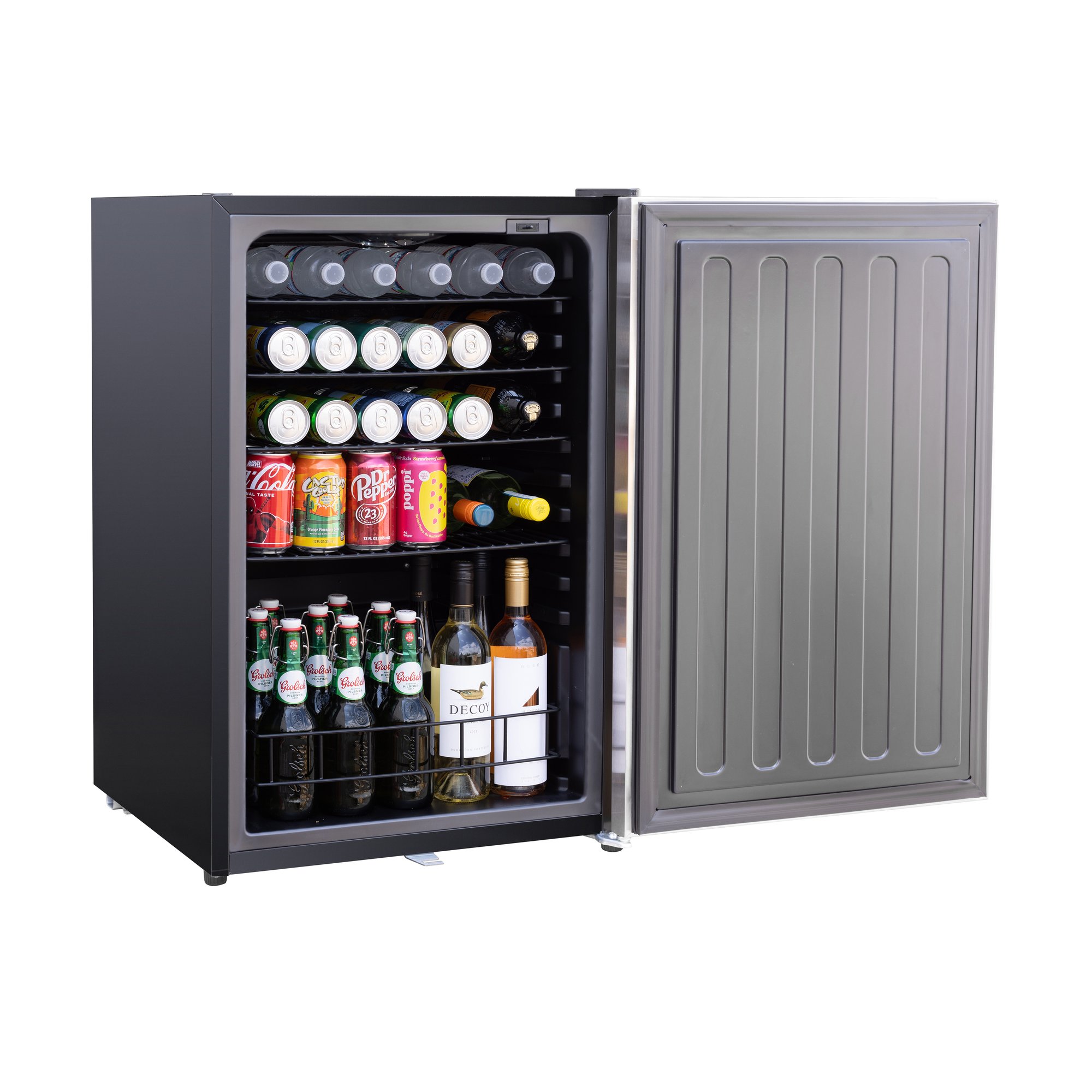 TrueFlame 22" Outdoor Refrigerator - Solid Door Double