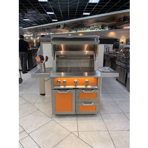 Hestan 36" Grill Cart Single Door & Double Drawer Soft Close
