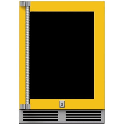 Hestan Outdoor Refrigerator 24" Lock Dual Zone Right Hinged
