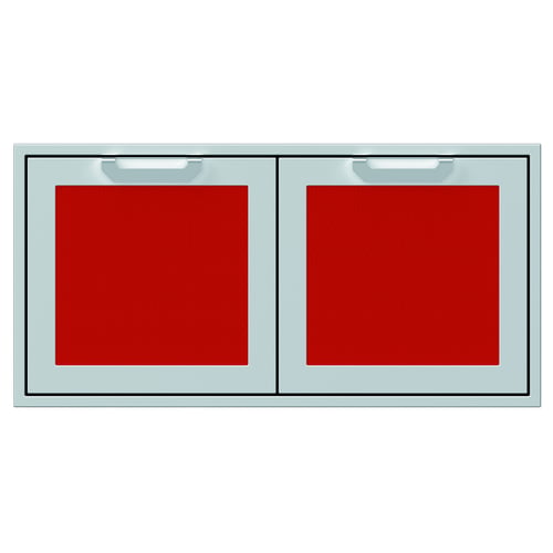 Hestan 42" Double Access Door Recessed Marquise Accented Panels S