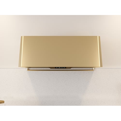 Zephyr Mesa Wall Hood 48" BODY ONLY Gold