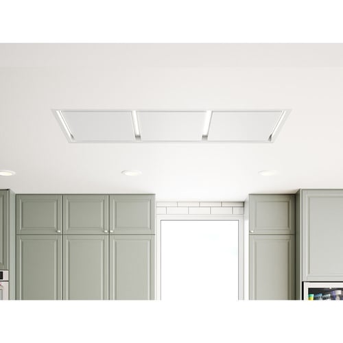 Zephyr Lux Island Hood 43" Body Only - White
