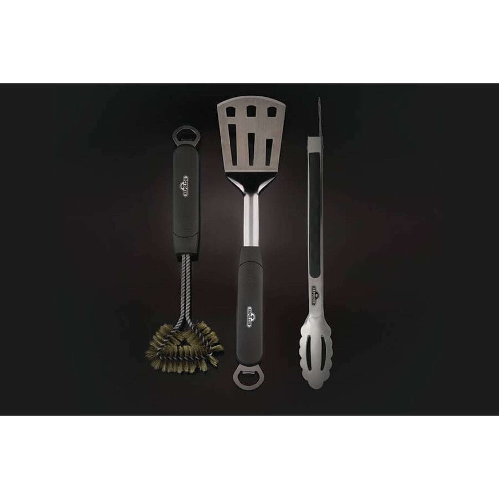 3 Piece Stainless Steel BBQ Toolset