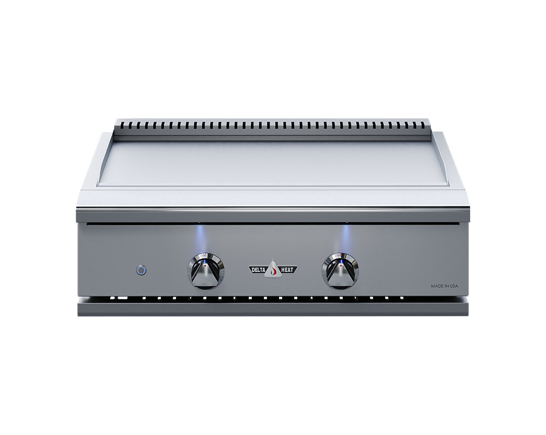 Delta Heat 32" Delta Heat Teppanyaki Grill, White Control Pan