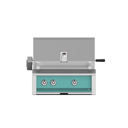 Hestan ASPIRE Grill Built-In 2 U-Burner Rotisserie 30"