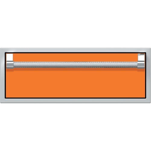 Hestan 30" Single Storage Drawer Recessed Marquise Accented Panels