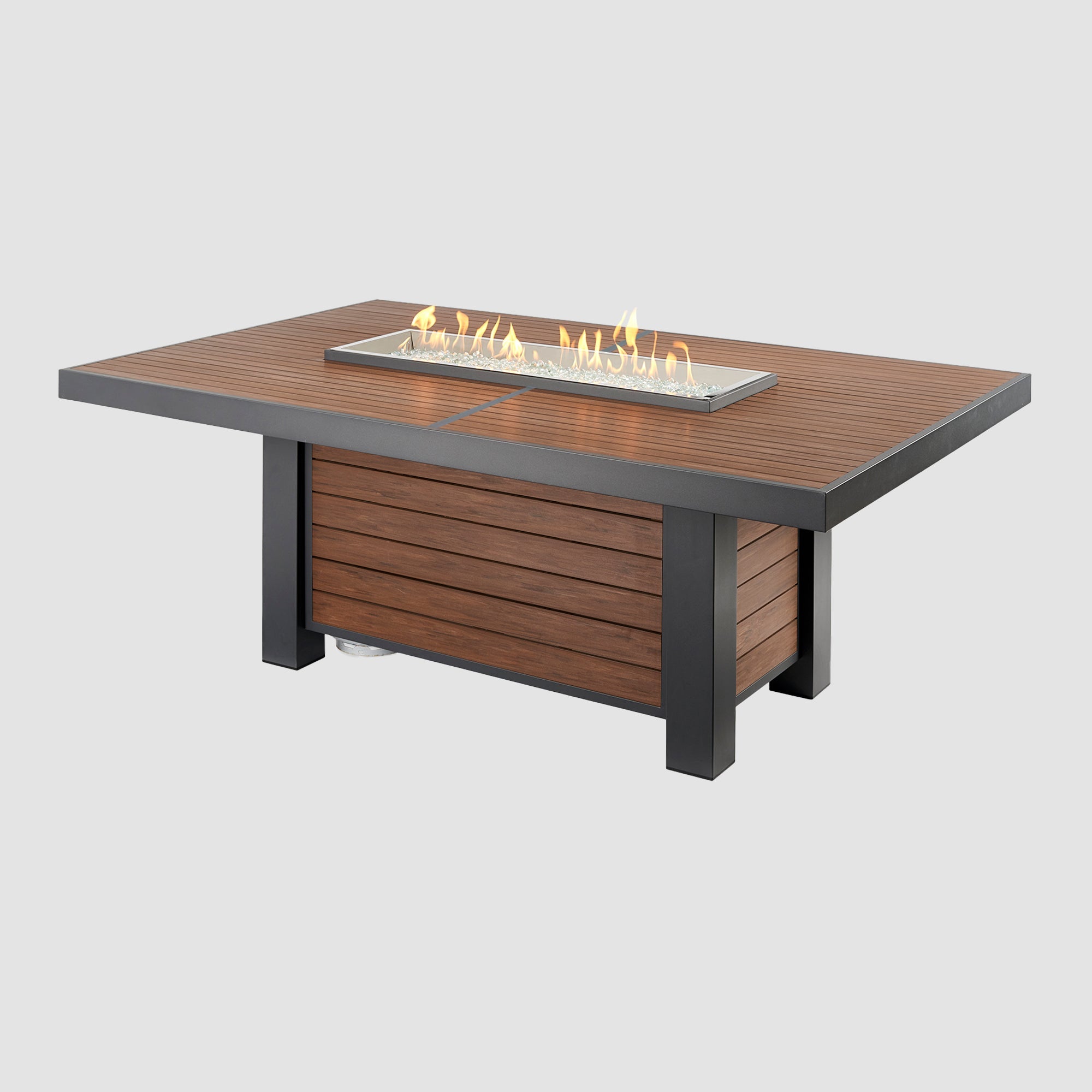 Kenwood Linear Dining Height Fire Table
