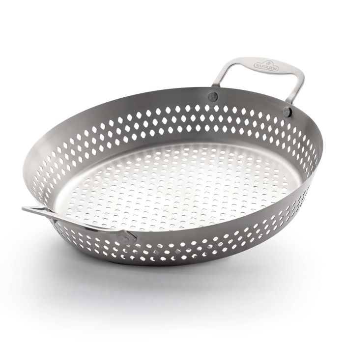 Stainless Steel Grilling Wok