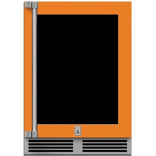 Hestan Outdoor Refrigerator 24" Lock Dual Zone Right Hinged