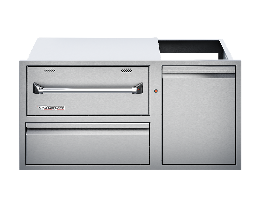 Twin Eagles Warming Drawer With Storage