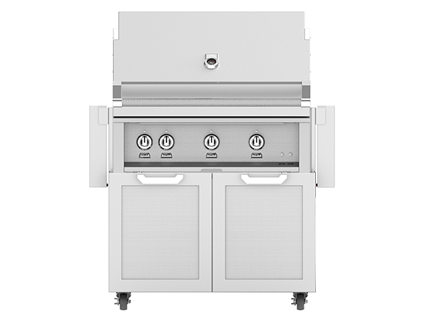 Hestan 36" Built-In Grill 3 Trellis Burners Rotisserie