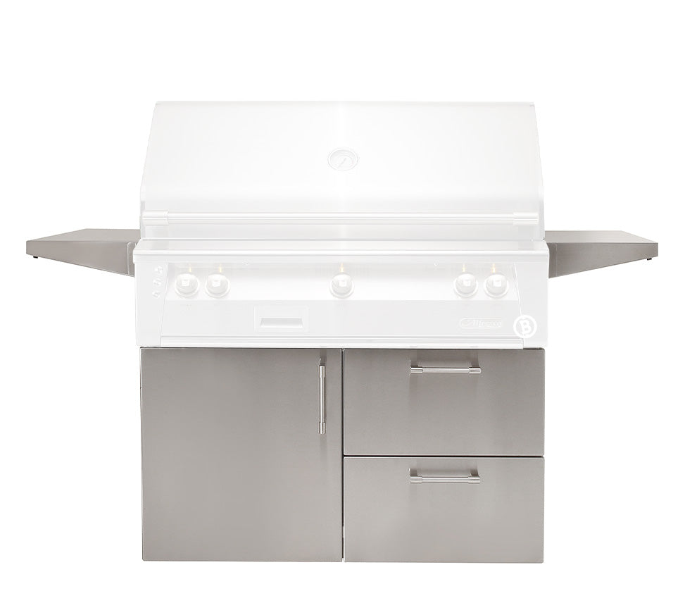 Alfresco Deluxe Cart for 42" Grill