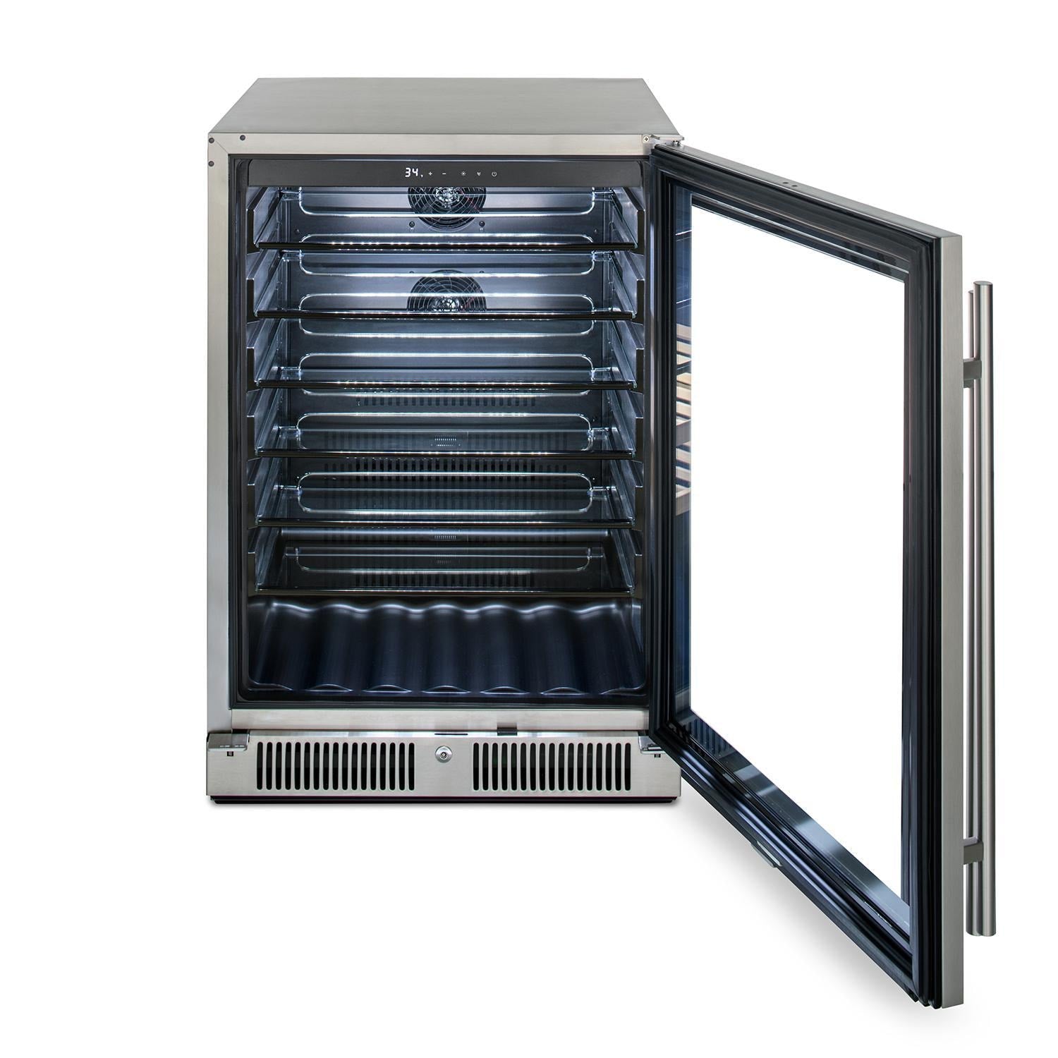 Glass Front Outdoor Beverage Cooler