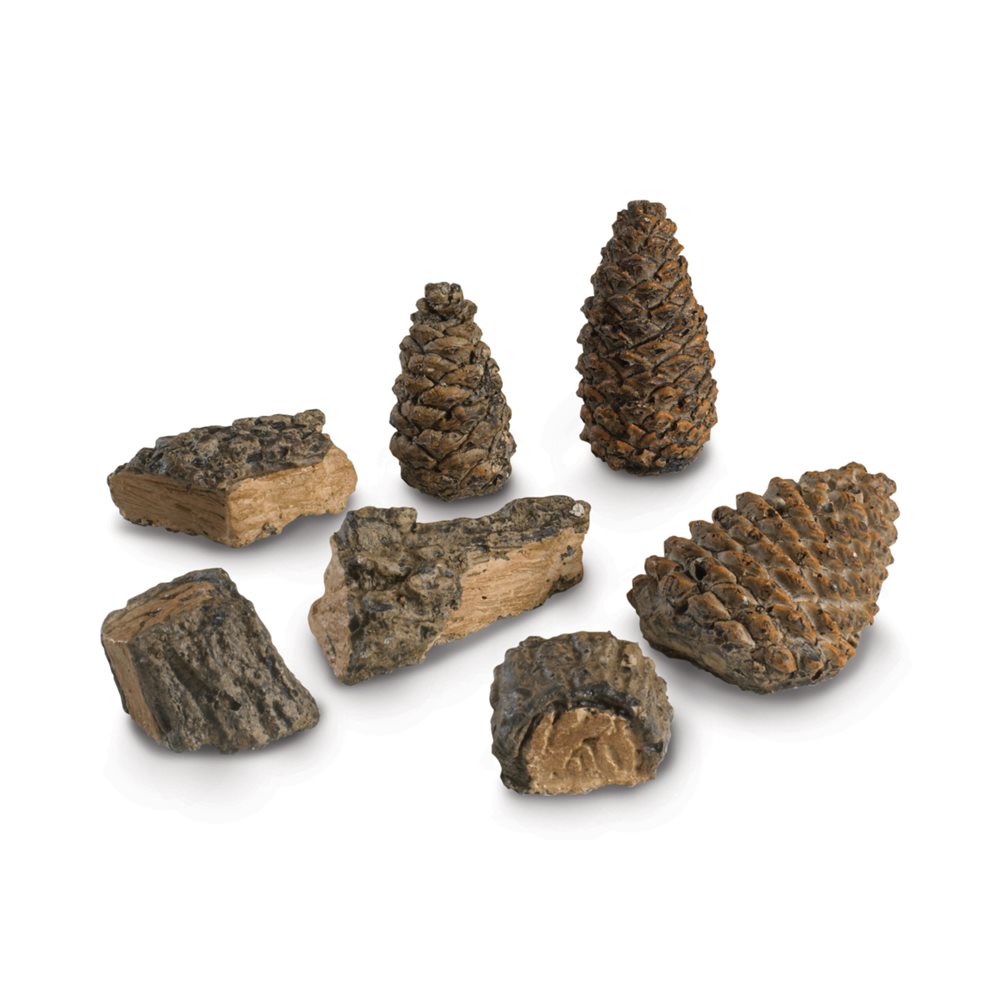 Real Fyre Valley Oak Wood Chips & Pinecones