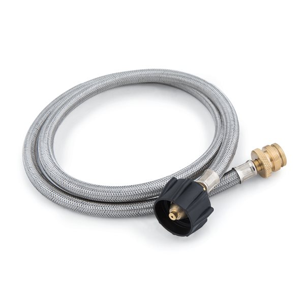 4ft Braided Stainless Steel Hose Adapter