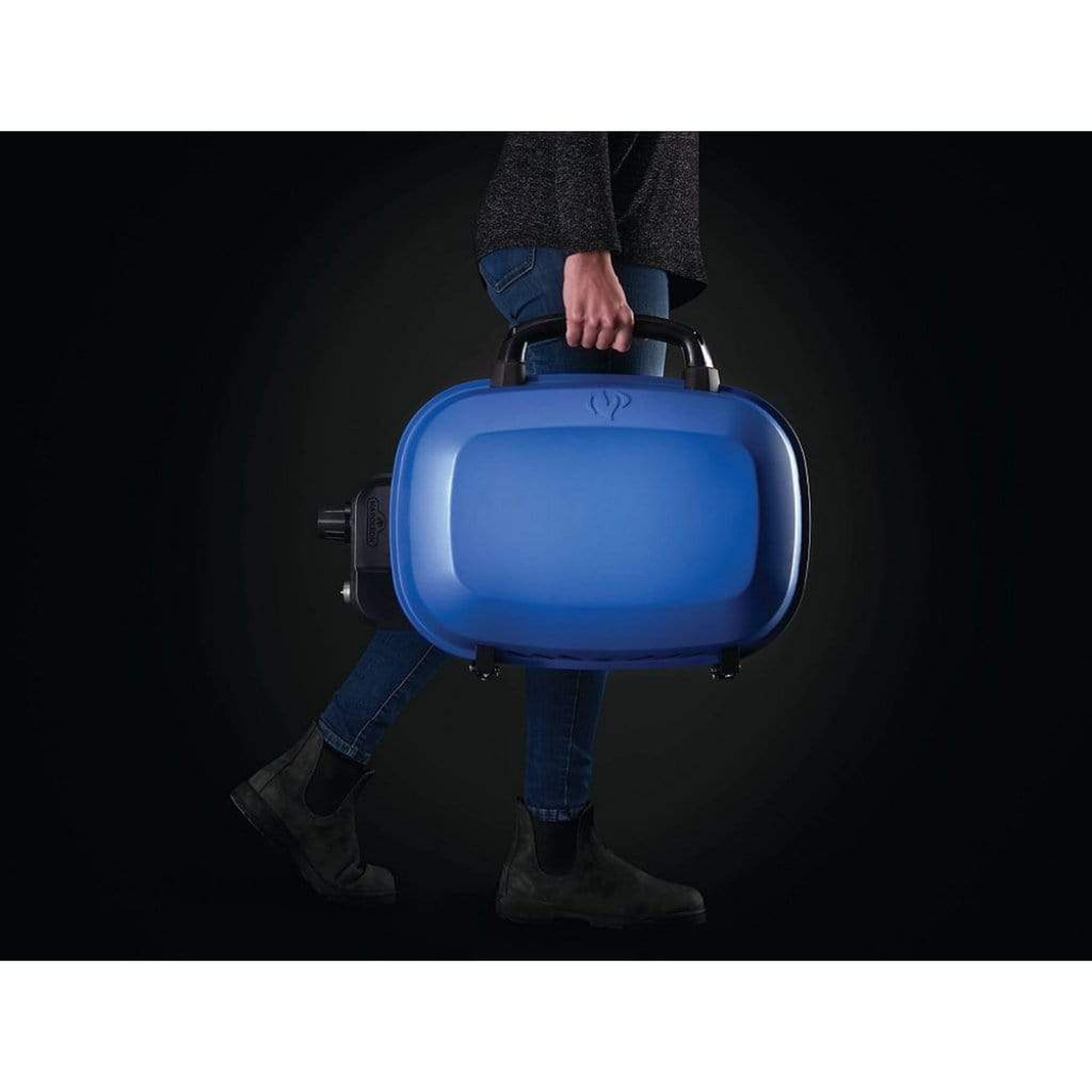 TravelQ  240 Portable Gas Grill, Propane, Blue