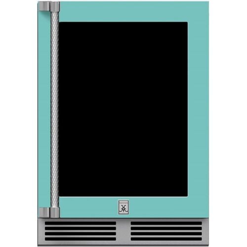 Hestan Outdoor Refrigerator 24" Lock Dual Zone Right Hinged