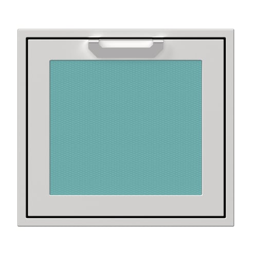 Hestan 24" Right Swing Access Door Recessed Marquise Accented Pane
