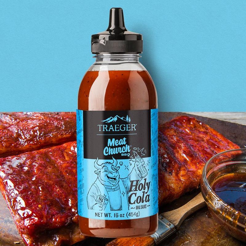 Traeger MEAT CHURCH HOLY COLA BBQ SAUCE (16 OZ SQUEEZE)