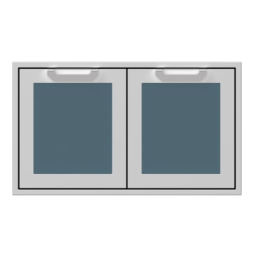 Hestan 36" Double Storage Doors Recessed Marquise Accented Panels