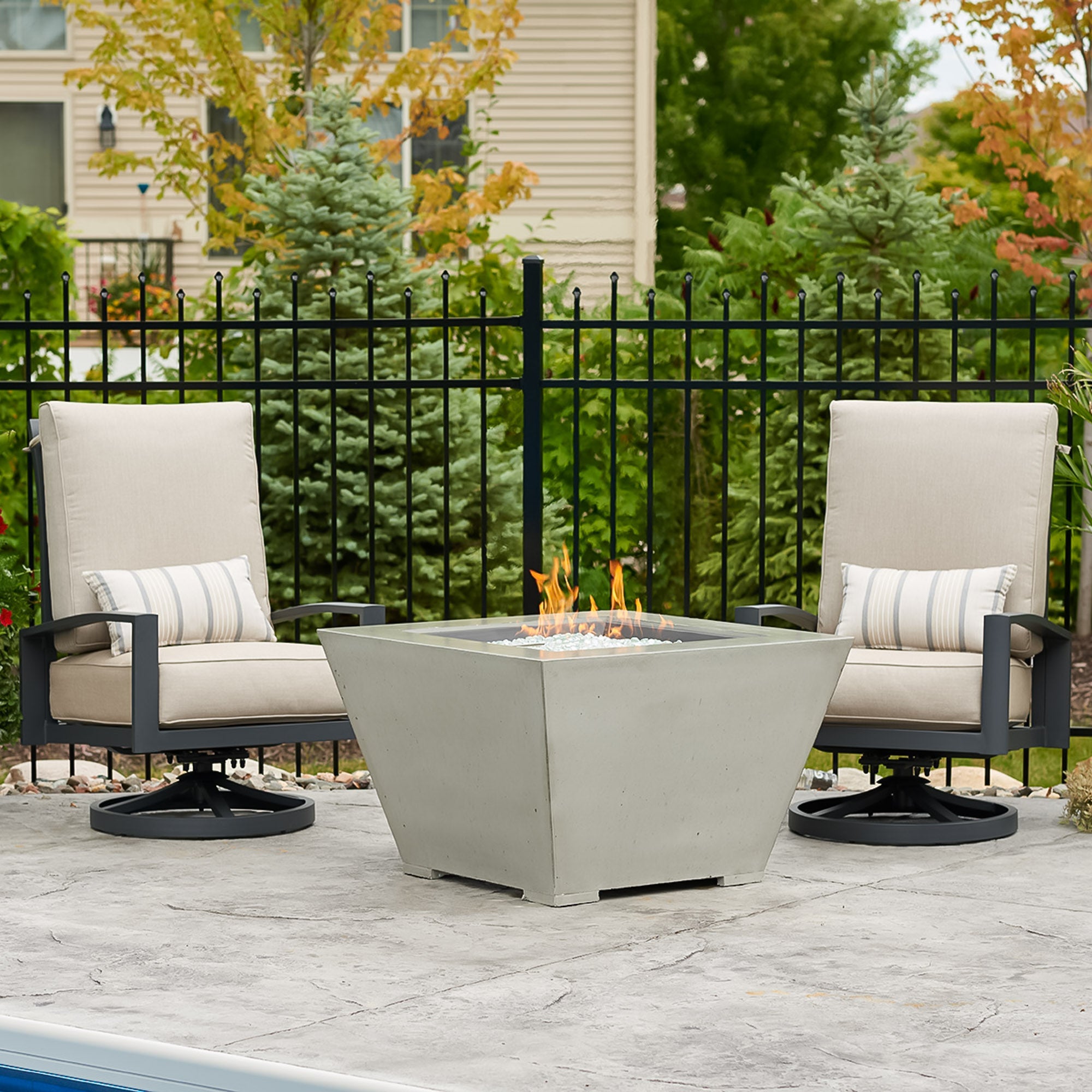 Cove Square Fire Pit Bowl