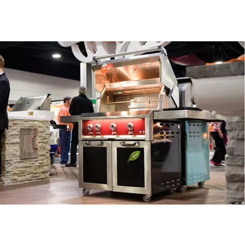 Hestan 33" Grill Cart Double Door Soft Close