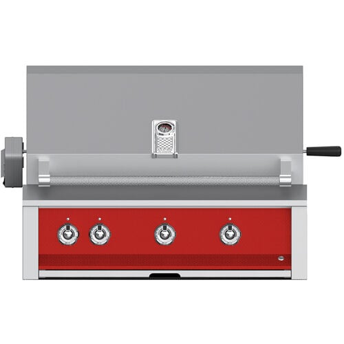 Hestan ASPIRE Grill Built-In 3 U-Burner Rotisserie 36"