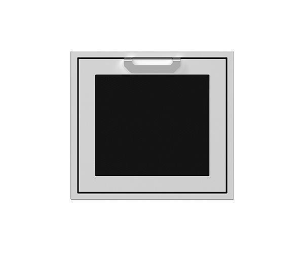 Hestan 24" Left Swing Access Door Recessed Marquise Accented Panel