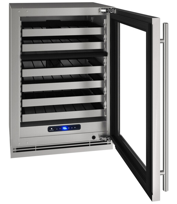 U-Line® 15" Stainless Steel Wine Captain® Wine Cooler