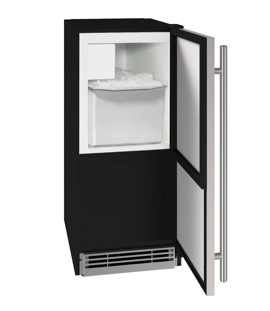 U-Line® 1 Class 15" 55 Lb. Stainless Solid Ice Maker