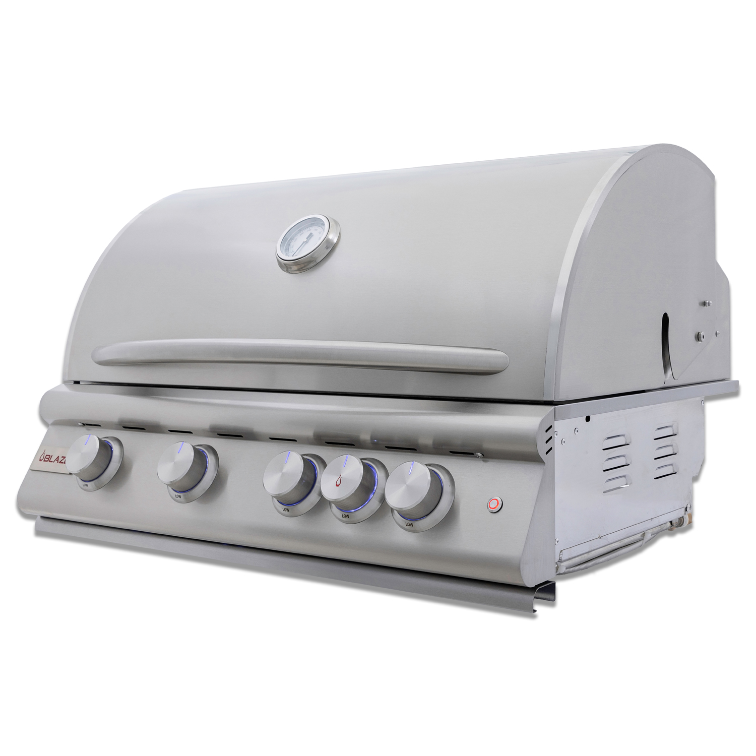 Blaze 32-Inch 4-Burner Premium LTE+ Gas Grill with Rear Burner and Built-in Lighting System (Natural Gas)